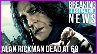 Alan Rickman Died Today  RIP Snape  Breaking News [upl. by Hermann644]