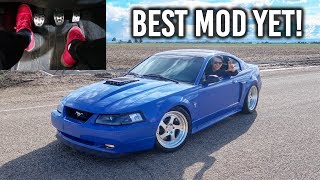 FASTER Throttle ResponseAcceleration Times using ZIPTIES 9904 Mustang [upl. by Brockwell]