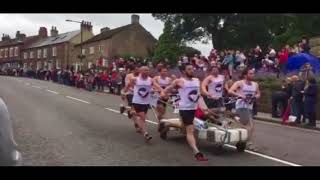 Knaresborough bed race 12th June 2017 [upl. by Staci]