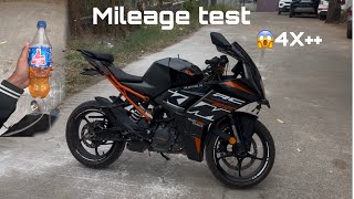 KTM rc 200 bs6 2024 mileage test ￼😱4Xktmrc200 ktmrcofficial trending viralvideo rider gopro [upl. by Nylecoj607]