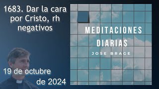 MEDITACIÓN de HOY SÁBADO 19 OCTUBRE 2024  EVANGELIO DE HOY  DON JOSÉ BRAGE  MEDITACIONES DIARIAS [upl. by Ingeberg396]