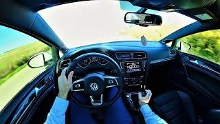 POV Driving my Tuned MK7 Volkswagen GTI Running High Boost  Turbo Exhaust Sound  4K POV [upl. by Sesiom]