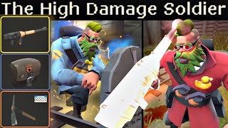 The High Damage Soldier🔸TF2 Direct Hit Gameplay 2023 [upl. by Ased]