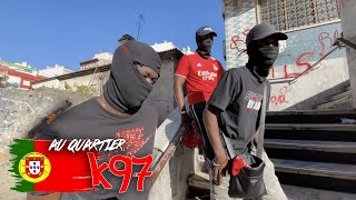 GabMorrison  Au Quartier avec K97 Cacém Portugal [upl. by Ladnyk]