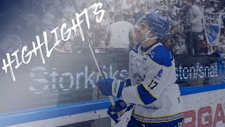 Highlights Leksands IF  Rögle BK [upl. by Romeu]