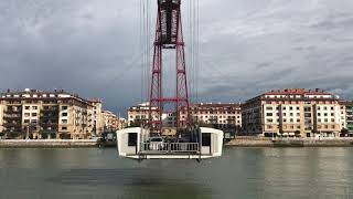 Vizcaya Bridge  UNESCO World Heritage Site near Bilbao Spain [upl. by Nya153]