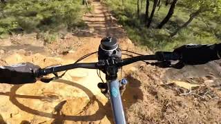 Slingshot  first run  on hardtail Kalamunda [upl. by Nilerual837]