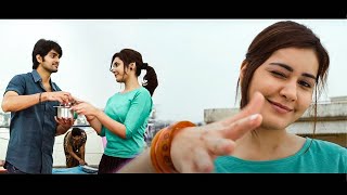 Super Lover  Oohalu Gusagusalade  Hindi Dubbed Full Movie  Naga Shourya amp Rashi Khanna [upl. by Anahtor]