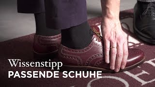 So finden Sie den passenden Schuh [upl. by Ranjiv]