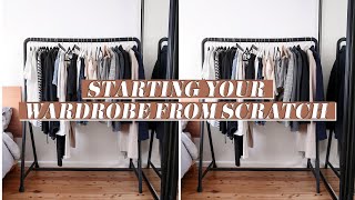 How to Build Your Wardrobe From Scratch 2022  Wardrobe Basics Every Closet Needs [upl. by Joelie]