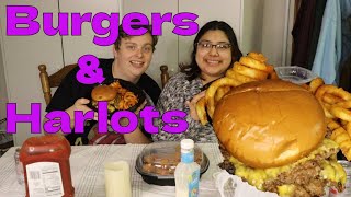 Burgers and Harlots Mukbang [upl. by Byrle]