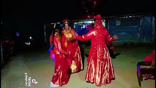 SPECIAL  TAMANG DANCE IN THARU SONG Tihar [upl. by Kerrin]