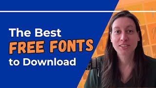 The Best Free Fonts to Download [upl. by Idissac]