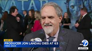 Jon Landau Oscarwinning Titanic and Avatar producer dies at 63 [upl. by Boylston]