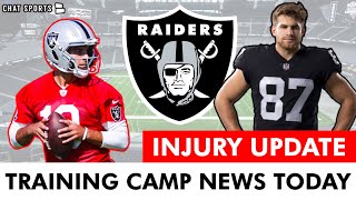 Jimmy Garoppolo COOKING At Raiders Training Camp  Michael Mayer Injury News amp Josh Jacobs Rumors [upl. by Aicirtac694]