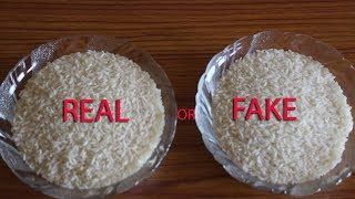 How To identify Plastic Rice In 6 Different Steps in 2017 [upl. by Anikehs]