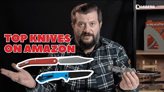 BEST KNIVES ON AMAZON  Daggerr Knives  NAVAJA FIELDER YAKUDZA VENDETTA ZHALO RESIDENT RHINO ARROW [upl. by Rockel]