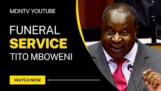 Funeral Service of Tito Mboweni [upl. by Eiten]