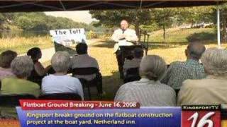 Flatboat Groundbreaking [upl. by Hunfredo]