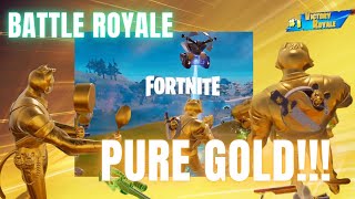 Pure Gold  Battle Royale Zero Build Solo Victory Royale With Eight Eliminations [upl. by Charmion]