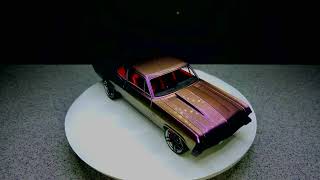 REVELL CHEVY NOVA WHEELS DONE BLACK AND CHROME [upl. by Gnoz]