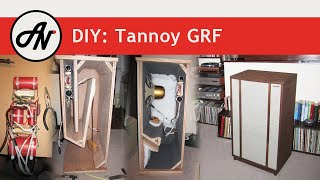 Tannoy Monitor Gold 15quot DIY Enclosure Building GRF amp BassReflex [upl. by Yarehs]