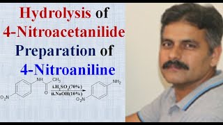 Hydrolysis Preparation of 4Nitroaniline [upl. by Celie]