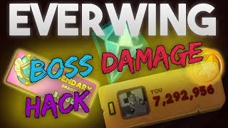 EVERWING BOSS HEALTH HACK FREE TREASURES EASY [upl. by Nailimixam]