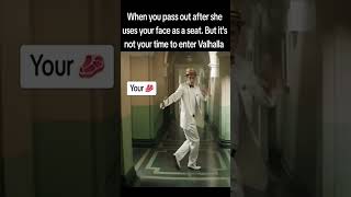 Im still standing Valhalla HILARIOUS MEME povmemes funnymemes funny pov relatabe [upl. by Borrell900]