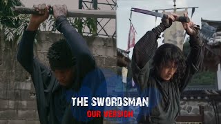 THE SWORDSMAN OUR VERSION  HOLLY WOOD movie style action fight scene [upl. by Chak]