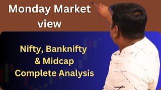 Monday Market Analysis 19th Feb 24  nifty banknifty nkspriceactiontrading [upl. by Lemert]