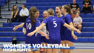 CUW Womens Volleyball Highlights vs Alverno Oct 10 2024 [upl. by Nageek]