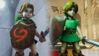 Unreal Engine 5  Ocarina of Time Project  Link Model Comparison  20162023 [upl. by Hagen]