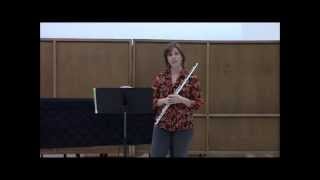 Oklahoma AllState amp All Region Flute Etudes Round 1 Un poco mosso ma non brillante [upl. by Shelden947]