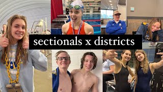 SWIM SECTIONALS AND DISTRICTS 2022 [upl. by Annaid]