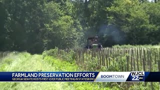 Georgia leaders discuss importance of farmland preservation at meeting in Statesboro [upl. by Lourdes]