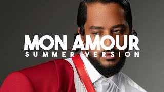 Slimane  Mon Amour Summer Version Remix Laback  LyricsParoles [upl. by Notsob]