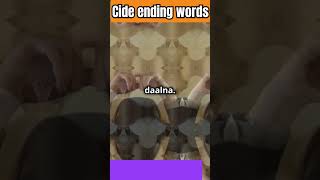 Cide ending words englishlanguage vocabulory facts [upl. by Letsyrk553]