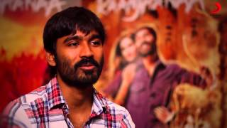 Dhanush Interview  Raanjhanaa Part 1 [upl. by Yanaj]