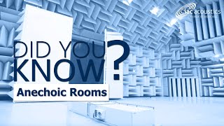 Did You Know Video IAC Anechoic Chambers [upl. by Davide]