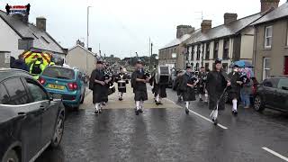 Ringsend Pipe Band  Gortagilly Coronation Flute Band Parade 2024 [upl. by Ilene]