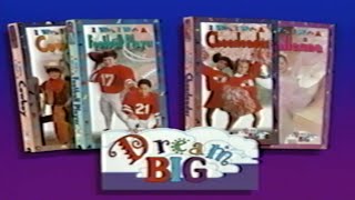 DREAM BIG VIDEO LIBRARY 1995 — KidVision VHS Rip  Digitization Childrens TV Home Media Catalog [upl. by Nairadas]