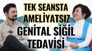 TEK SEANSTA GENİTAL SİĞİL TEDAVİSİ Ameliyatsız ağrısız acısız konforlu HPV siğil çözümü [upl. by Lahcim95]