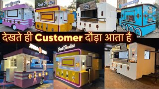 Designer Food Trailer Made By Aarya Motors in Delhi  Food Cart Makers  New Business Plan [upl. by Pega]