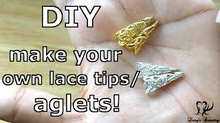 DIY Make your own Filigree Aglets  Lucys Corsetry [upl. by Nnylamme]