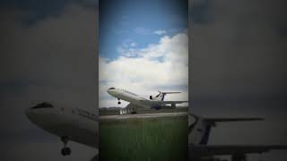 Pulkovo Aviation Enterprise 612 aviation automobile landing xuhuong tamtrang memes crash [upl. by Uliram]