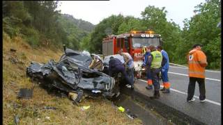 LOS ACCIDENTES DE TRÁFICO CON VÍCTIMAS MORTALES REPUNTAN EN VERANO [upl. by Venice168]