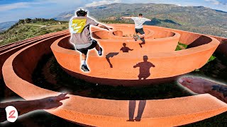 Crazy Mountain Maze Parkour Challenges 🇮🇹 [upl. by Hirz]