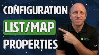 Spring Boot Configuration Properties Working with Lists amp Maps [upl. by Llieno]