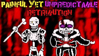 Undertale Help From The Void phase 6 Painful yet Unpredictable Retribution Flared up MIDI [upl. by Seko]